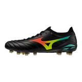 Botas de fútbol para hombre Mizuno Morelia Neo V Beta Japan FG - Negro/Naranja