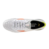 Mizuno Morelia Neo V Beta Elite FG Men's Soccer Cleats - White/Orange
