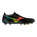 Botines de fútbol para hombre Mizuno Morelia Neo V Beta Elite FG - Negro/Naranja