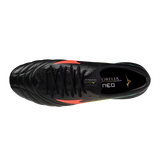 Botines de fútbol para hombre Mizuno Morelia Neo V Beta Elite FG - Negro/Naranja