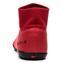 Kids' Nike MercurialX Victory VI Dynamic Fit (IC) Indoor-Competition Football Boot Red/Black/Crimson
