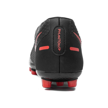 Nike Phantom GT Academy AG Artificial Grass Soccer Cleats - Black/Chile Red/Dark Smoke Grey