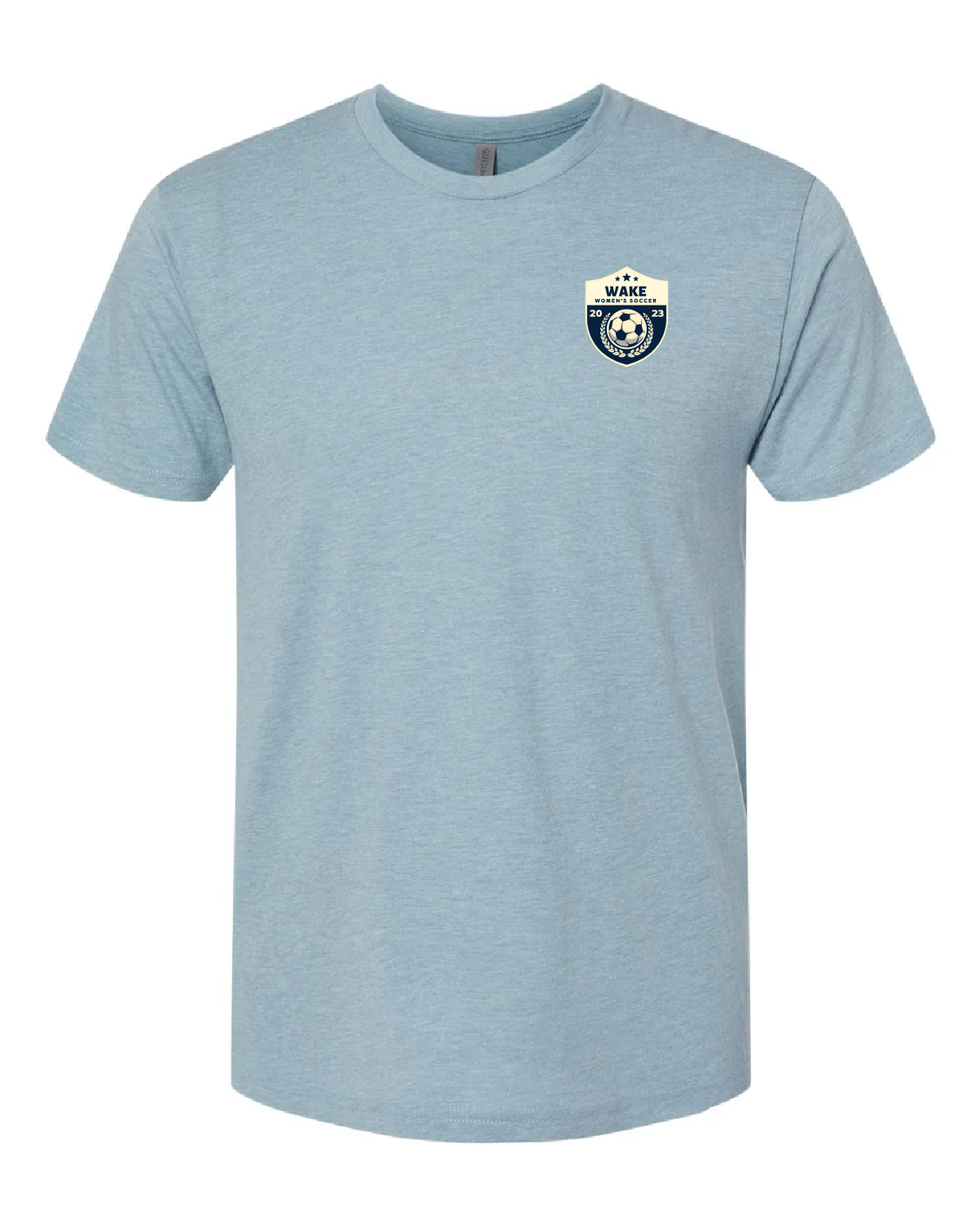 Wake Women's Soccer T-Shirt - Stonewash Denim $18.00