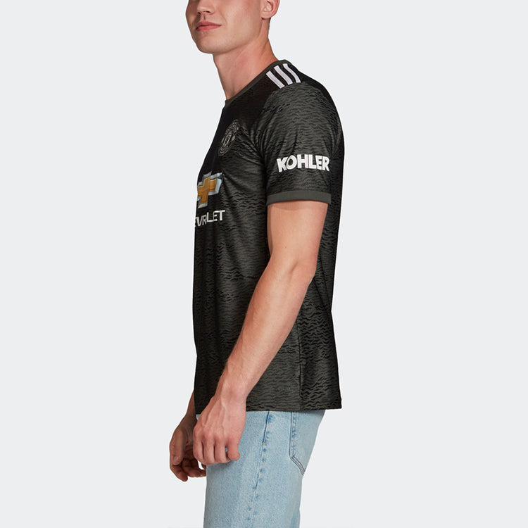 adidas Manchester United Away Jersey 20 - Legacy Green/Black