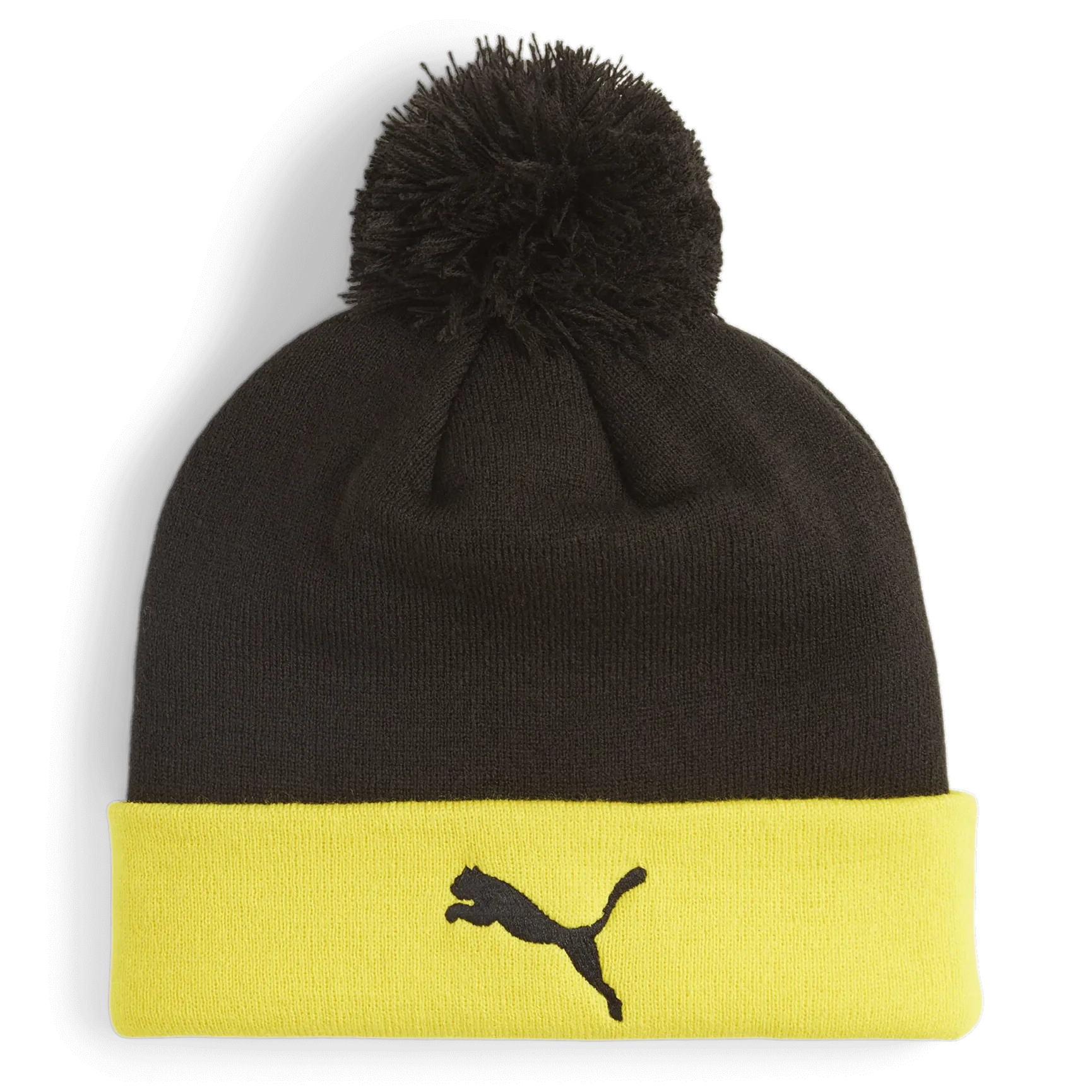 PUMA 2023-24 Borussia Dortmund Pom Beanie Black/Yellow