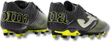 Joma Xpander 2301 FG Soccer Cleats - Black Lemon Fluor