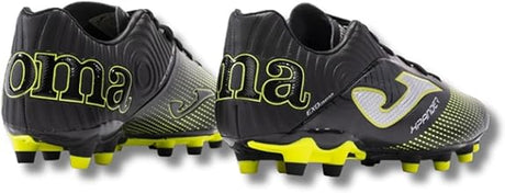 Joma Erkek Futbol Maç Krampon Xpander 2301 Black Lemon Fluor Firm Ground Xpas2301Fg XPANDER 2301 BLACK LEMON FLUOR FIRM GROUND, XPANDER 2301 BLACK LEMON FLUOR FIRM GROUND