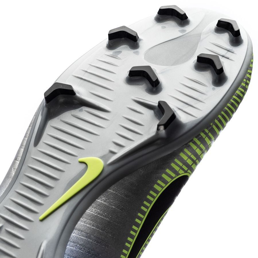 Nike Kids' Neymar Jr. Mercurial Victory VI Dynamic Fit (FG) Firm-Ground Football Boot Racer Blue/Black/Volt