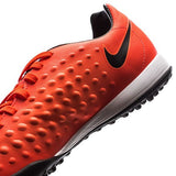 Nike Jr Magista Opus II TF Turf Soccer Cleats - Total Crimson/Black/Mango
