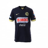Nike Youth Club America Dri-Fit Away 14/15 Soccer Jersey - Obsidian/Lemon