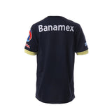 Nike Youth Club America Dri-Fit Away 14/15 Soccer Jersey - Obsidian/Lemon
