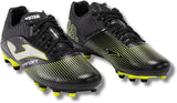Joma Xpander 2301 FG Soccer Cleats - Black Lemon Fluor