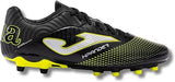 Joma Xpander 2301 FG Soccer Cleats - Black Lemon Fluor