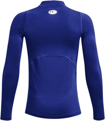 Under Armour Boys ColdGear Fitted Mock Tee