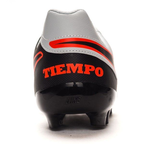 Nike JR Tiempo Legend IV FG Firm Ground Football Boots Pure Platinum/Silver