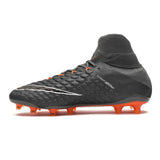 Nike Hypervenom Phantom 3 Elite DF FG/AG Multi-Ground Soccer Cleats - Dark Grey/Total Orange/White
