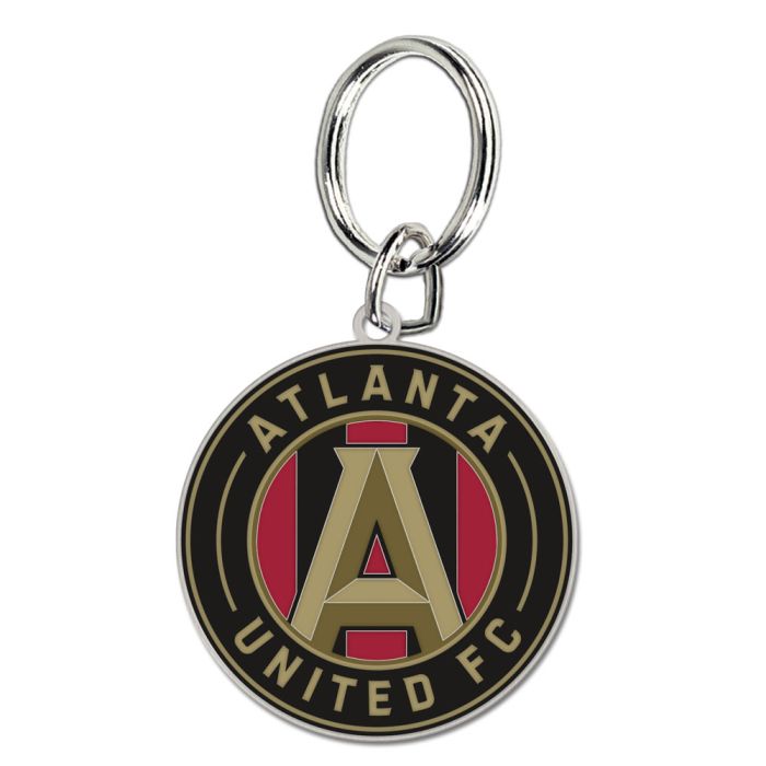 Wincraft Atlanta United Cloisonne Key Ring Carded