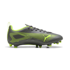 PUMA Ultra 5 Play FG/AG JR Plata