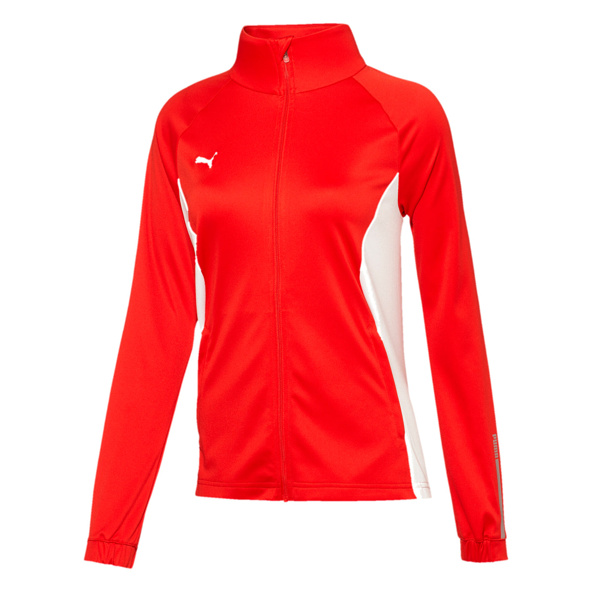 PUMA Hergame Walkout Women's Jacket - Red/White