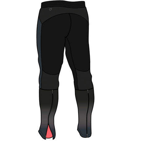 PUMA Evo Training Tech Pantalón - Negro/Coral Intenso