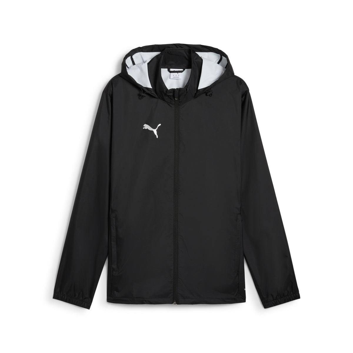 PUMA TeamAdditions Training All Weather Men's Soccer Jacket - Black/Silver