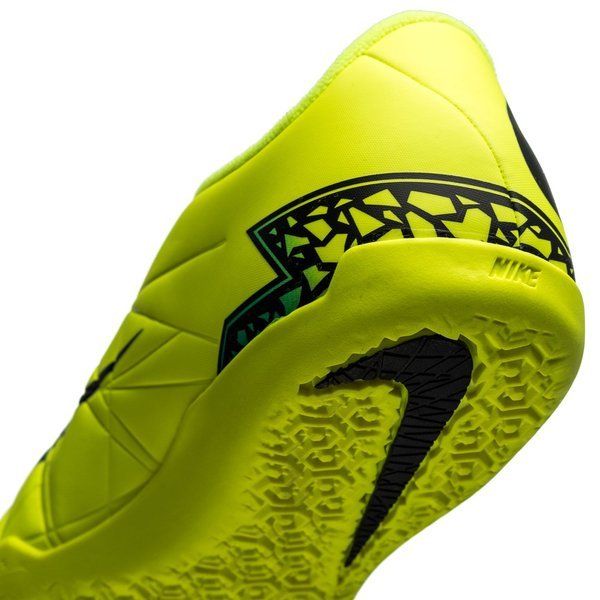 Nike JR HyperVenom Phelon II IC Indoor Shoes Volt/Black/Hyper Turquoise