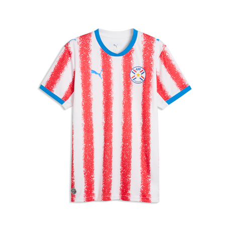 PUMA Paraguay Home Men's Soccer Jersey 2026 - White/Red