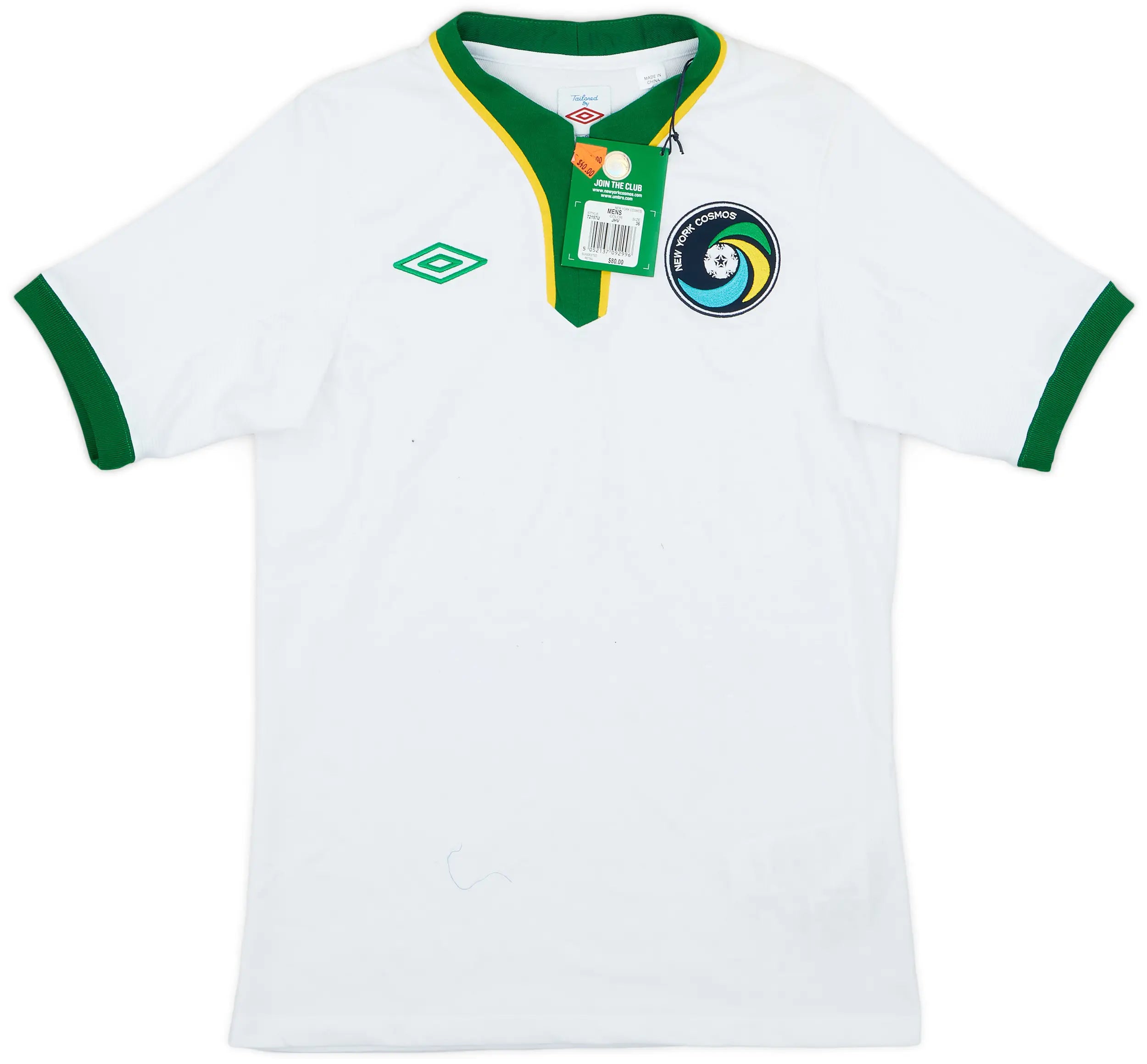 Umbro NY Cosmos Home Jersey 2011/2012 White