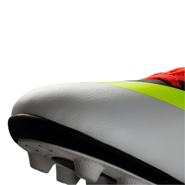 Nike Kid's JR Mercurial Vortex CR7 FG White/Crimson/Volt