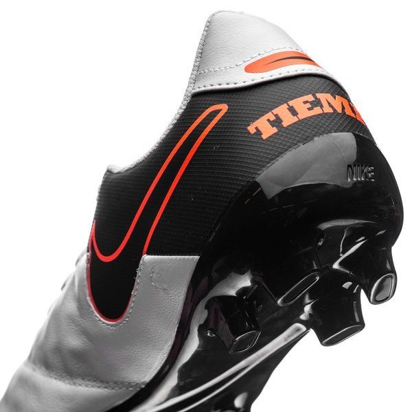 Nike JR Tiempo Legend IV FG Firm Ground Football Boots Pure Platinum/Silver
