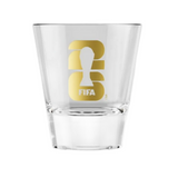 Vaso de chupito con el emblema de la Copa Mundial de la FIFA 2026