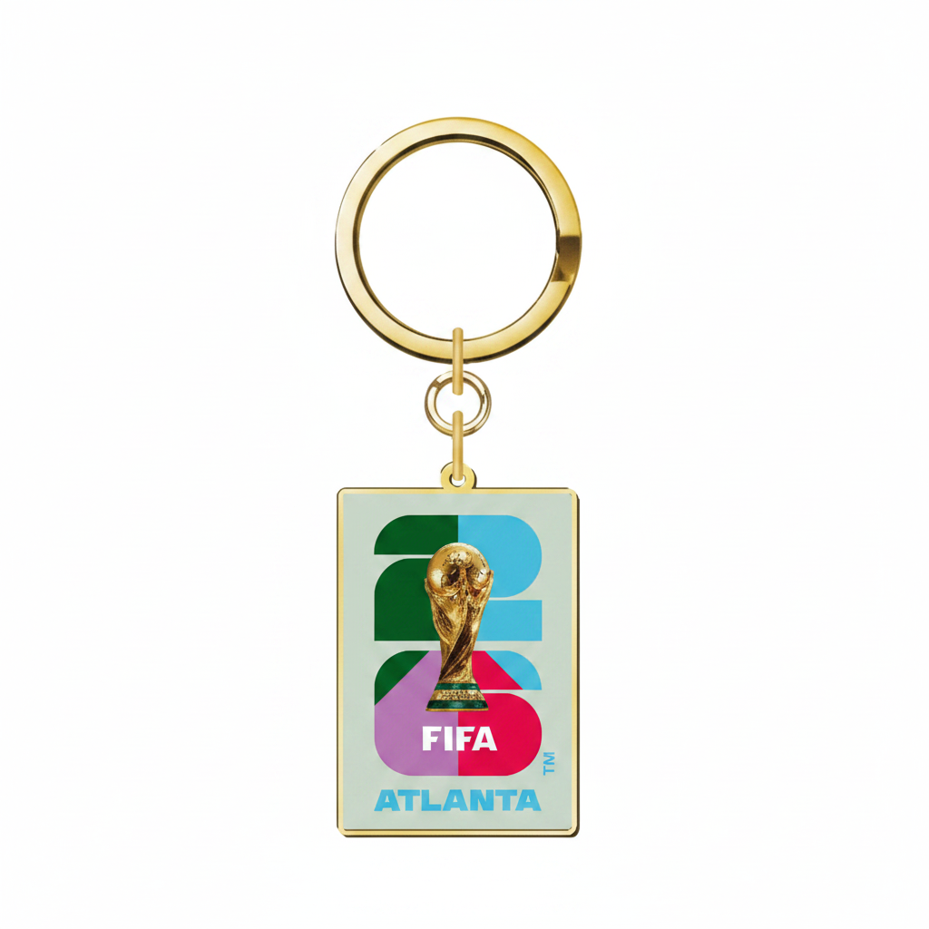 World Cup 2026 USA Host Cities 2D Keychain - Atlanta