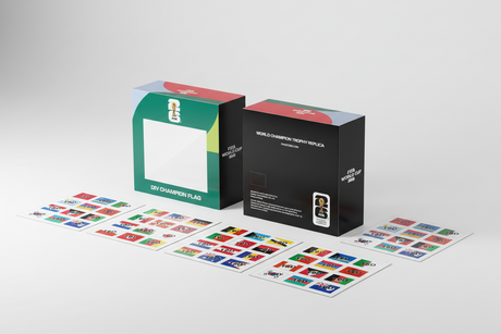 FIFA World Cup 2026 World Champion 3D Trophy Replica (Diy Champion Flag)