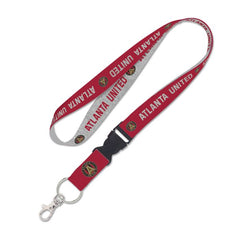Wincraft Atlanta United Heather Lanyard W/Detachable Buckle 1"