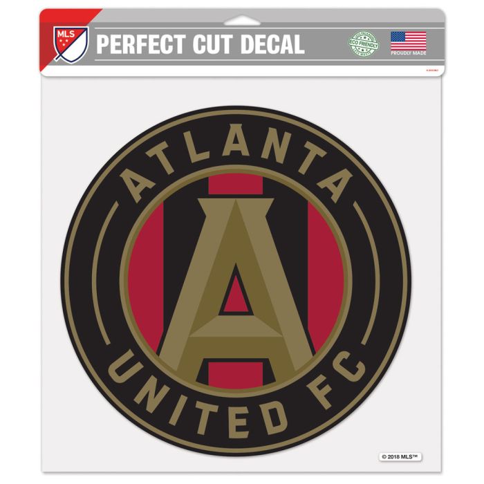 WinCraft Atlanta United Perfect Cut Color Decal Black/Gold
