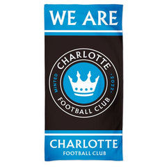 Wincraft Charlotte FC Spectra Beach Towel 30" X 60"