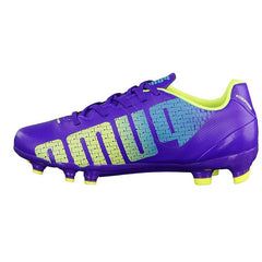 PUMA evoSPEED 5.3 FG JR Púrpura/Amarillo