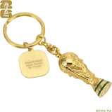 FIFA World Cup 2026 3D Trophy Keychain With Country Flag - Mexico