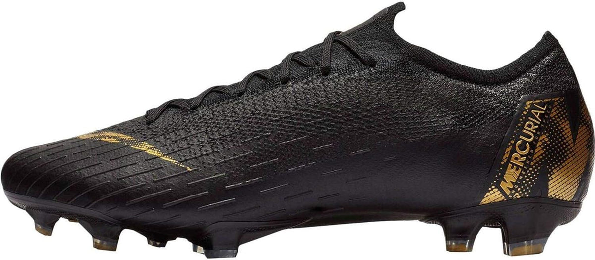 Nike Vapor 12 Elite FG Negro/Dorado