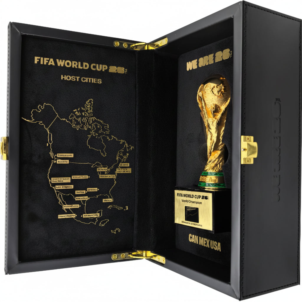 FIFA World Cup 2026 World Champion 3D Trophy Replica (Diy Champion Flag)