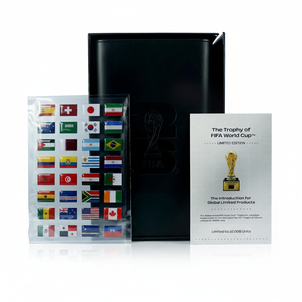 FIFA World Cup 2026 World Champion 3D Trophy Replica (Diy Champion Flag)