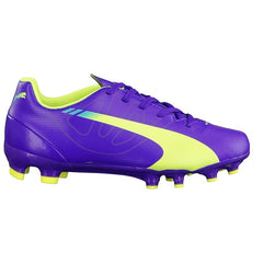 PUMA evoSPEED 5.3 FG JR Púrpura/Amarillo
