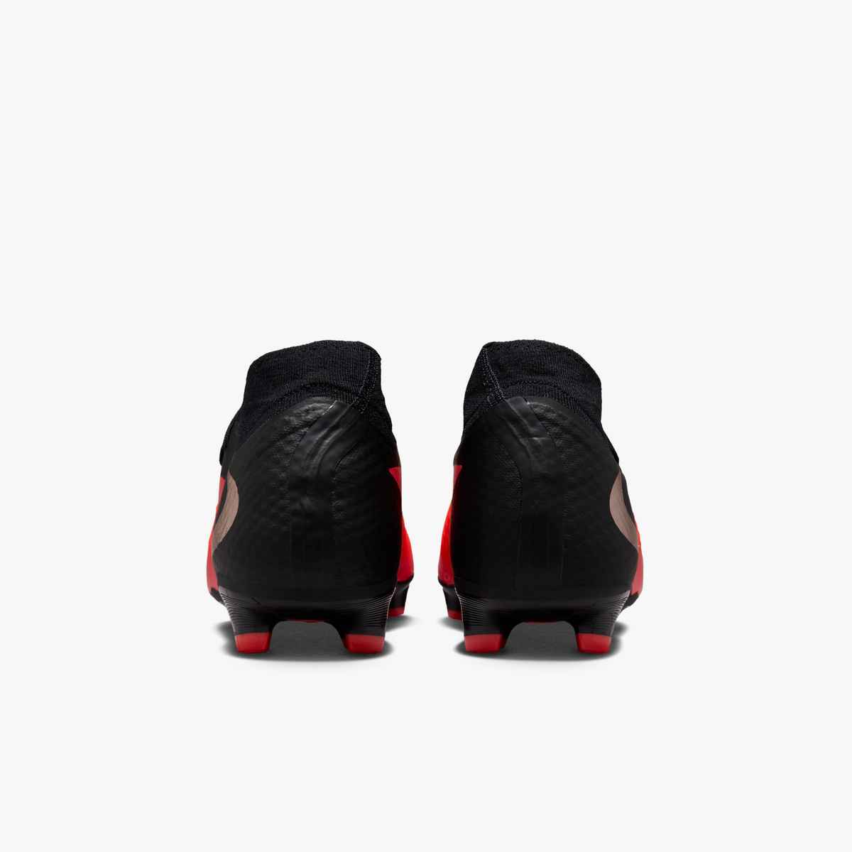 Nike Phantom 6 High Academy Multi-Ground Men's Soccer Cleats - Bright Crimson/Blur/Black