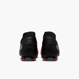 Nike Phantom 6 High Academy Multi-Ground Men's Soccer Cleats - Bright Crimson/Blur/Black