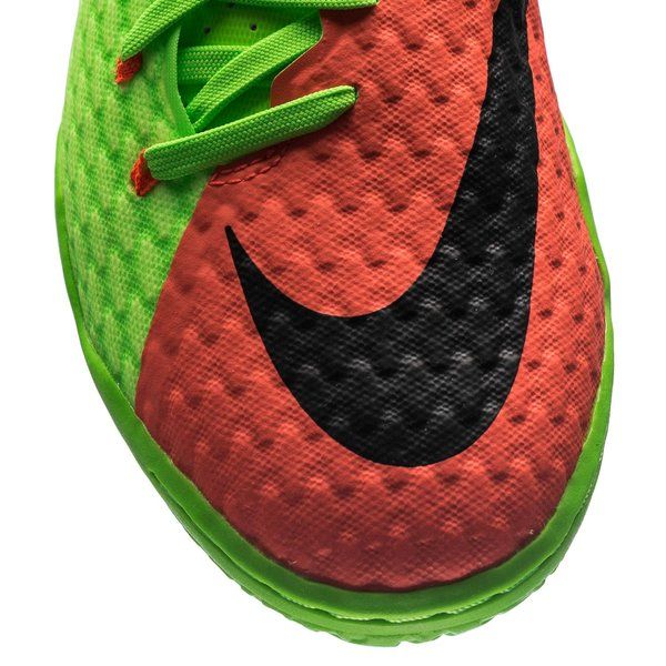 Nike Kids' Jr. Hypervenom Phade III (FG) Firm-Ground Football Boot Electric Green/Black