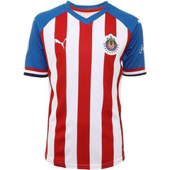 Camiseta de local Chivas 19 para jóvenes, roja/mujer