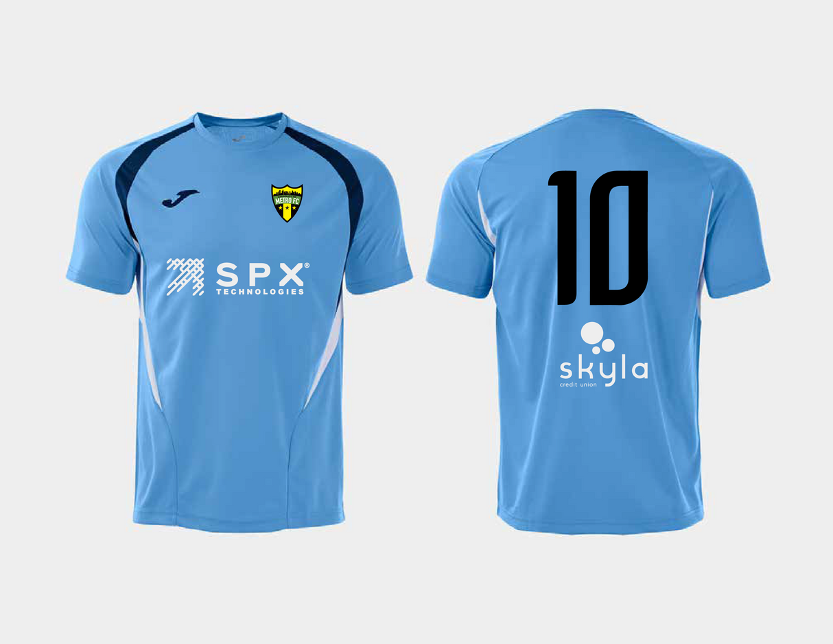 Charlotte Metro FC Joma Championship 20 Jersey - Sky Blue/Dark Navy