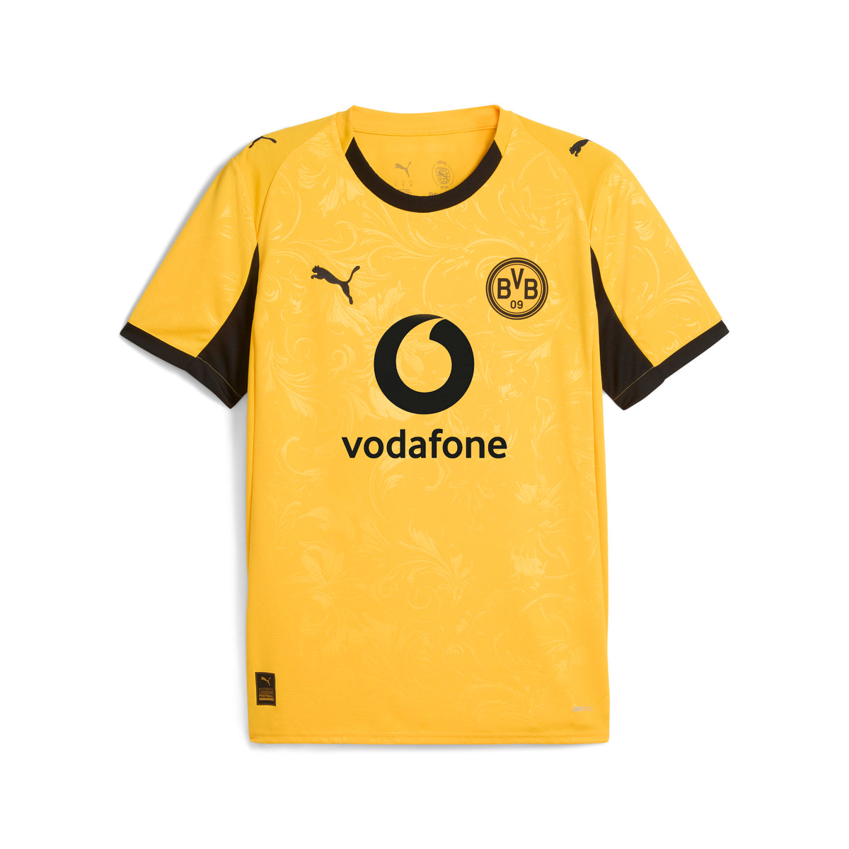 PUMA Borussia Cup Men's Soccer Jersey 25/26 Yellow/Black