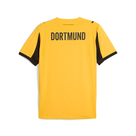 PUMA Borussia Cup Men's Soccer Jersey 25/26 Yellow/Black
