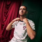 PUMA Portugal Away Authentic Men's Soccer Jersey 25/26 - White/Black